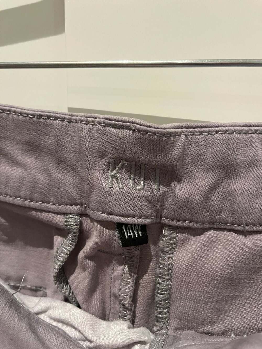 KUT from the Kloth Ankle Trouser Pants Size 14W Grey - Picture 2 of 5